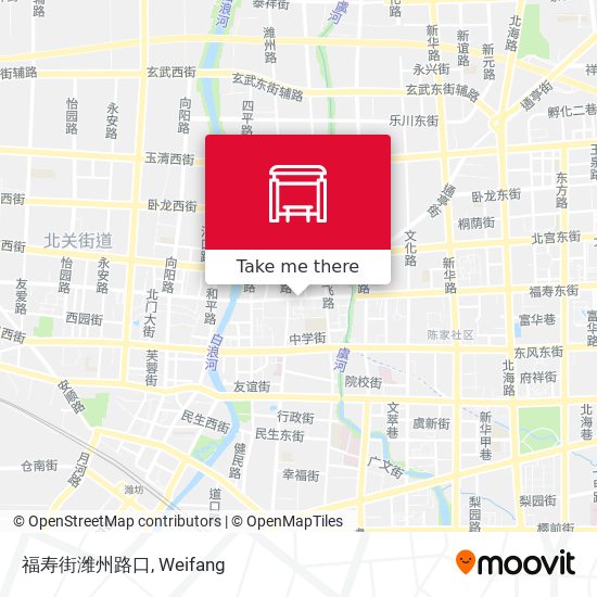 福寿街潍州路口 map