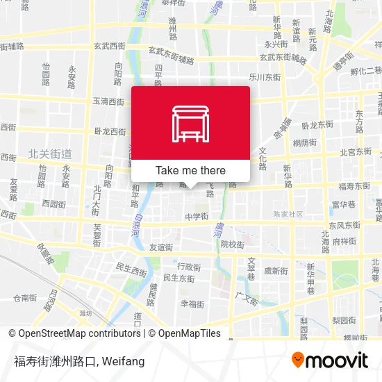 福寿街潍州路口 map