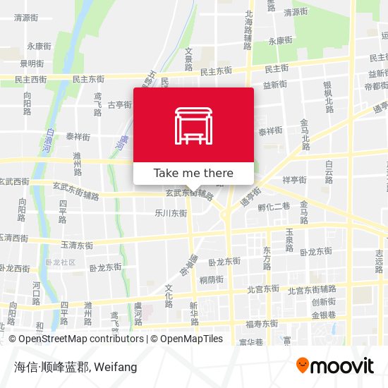 海信·顺峰蓝郡 map