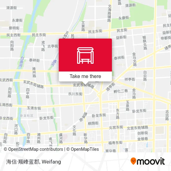 海信·顺峰蓝郡 map