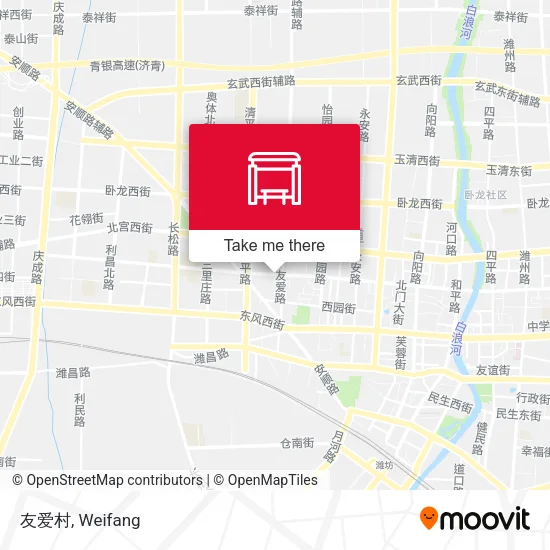 友爱村 map