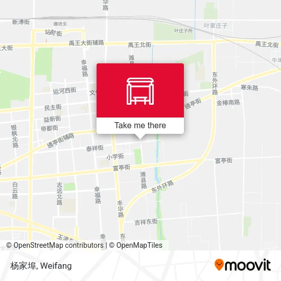 杨家埠 map