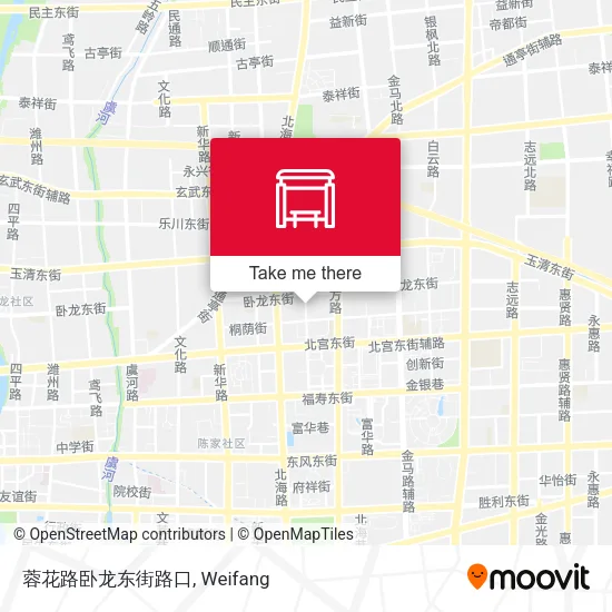 蓉花路卧龙东街路口 map
