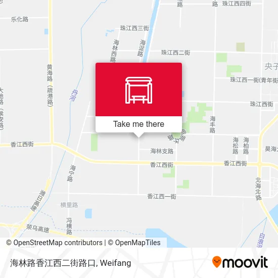 海林路香江西二街路口 map