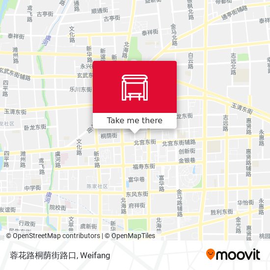 蓉花路桐荫街路口 map