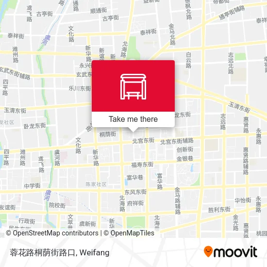 蓉花路桐荫街路口 map