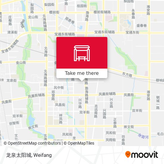 龙泉太阳城 map