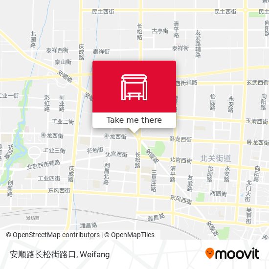 安顺路长松街路口 map