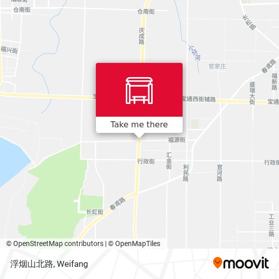 浮烟山北路 map