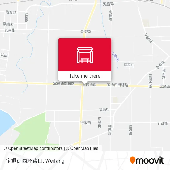 宝通街西环路口 map