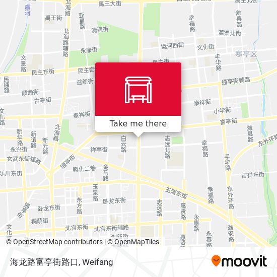 海龙路富亭街路口 map