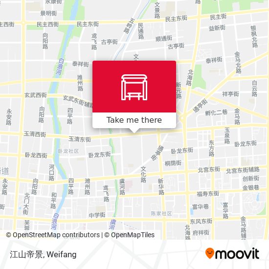 江山帝景 map