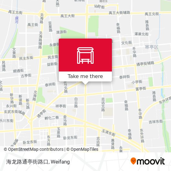 海龙路通亭街路口 map