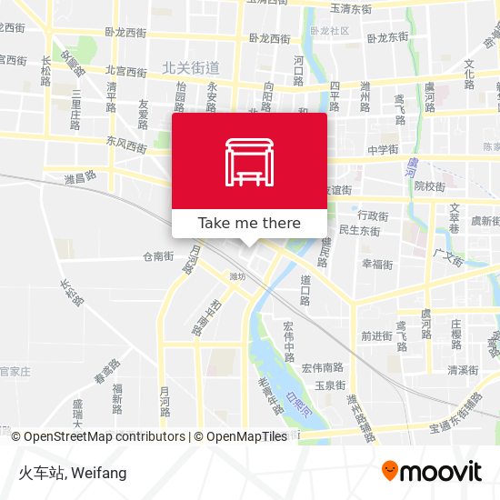 火车站 map
