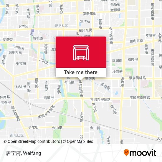 唐宁府 map