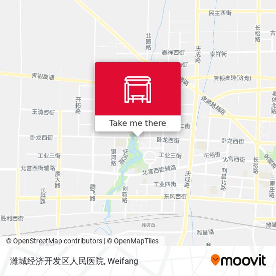 潍城经济开发区人民医院 map