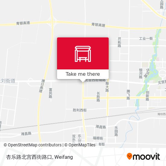杏乐路北宫西街路口 map