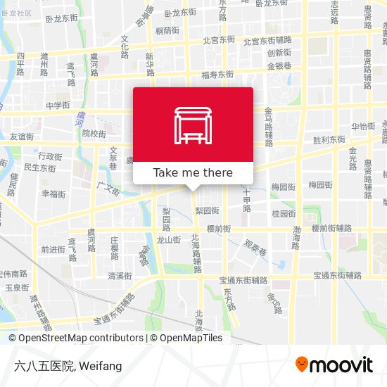 六八五医院 map