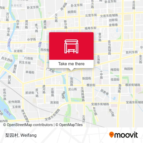 梨园村 map