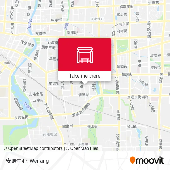 安居中心 map