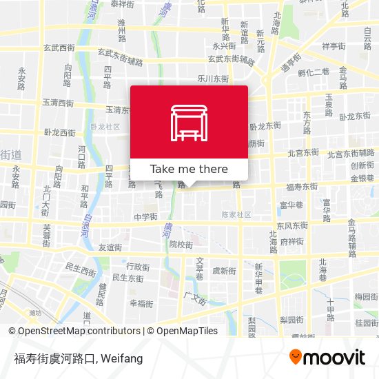 福寿街虞河路口 map
