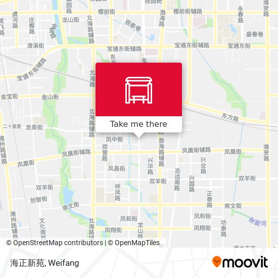 海正新苑 map