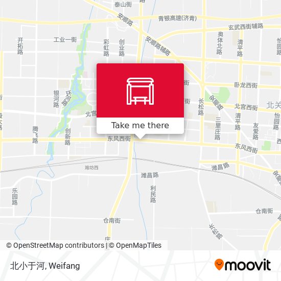 北小于河 map