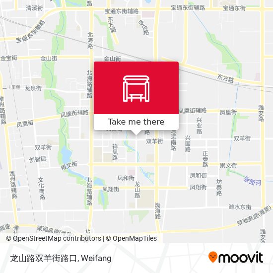 龙山路双羊街路口 map
