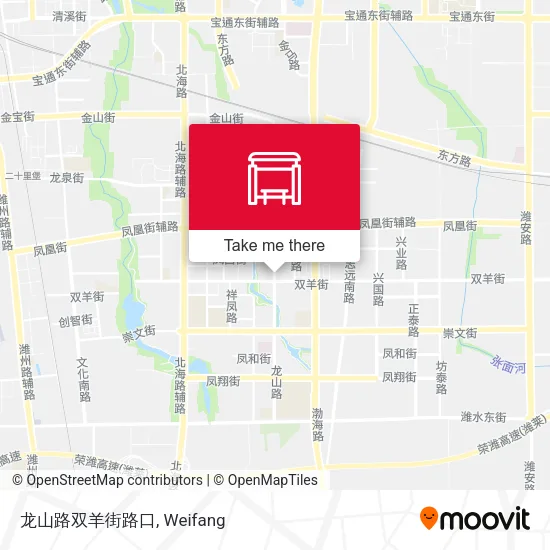 龙山路双羊街路口 map