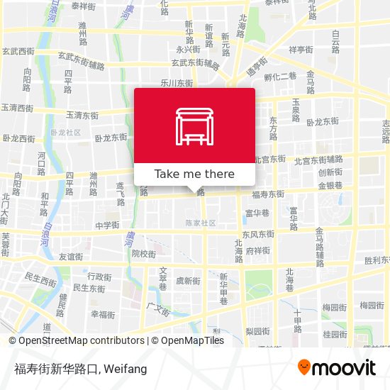 福寿街新华路口 map