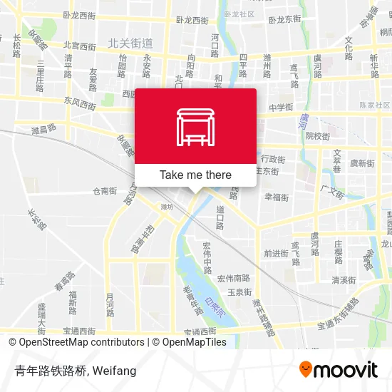 青年路铁路桥 map