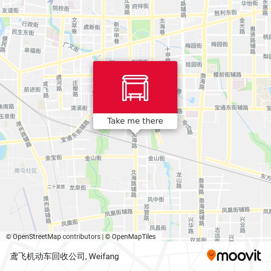 鸢飞机动车回收公司 map