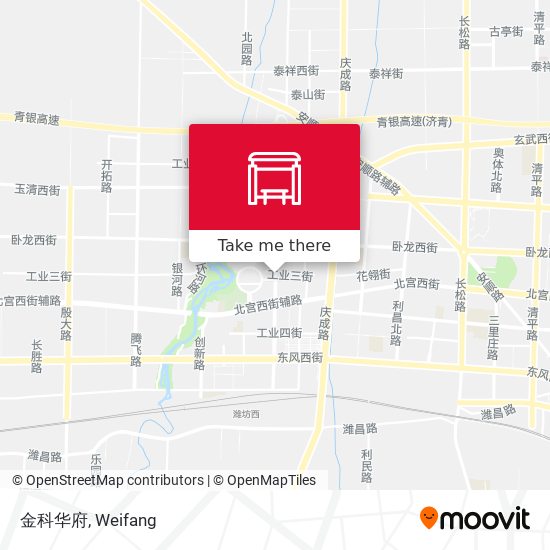 金科华府 map