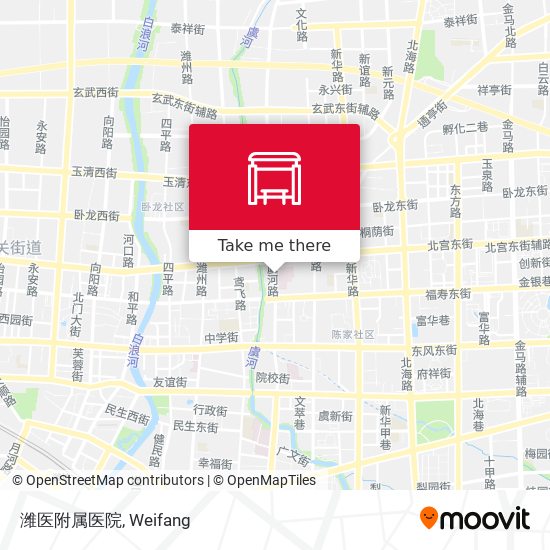 潍医附属医院 map