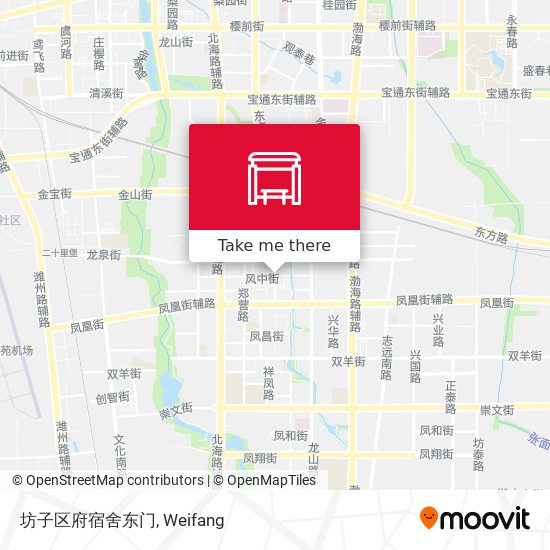 坊子区府宿舍东门 map