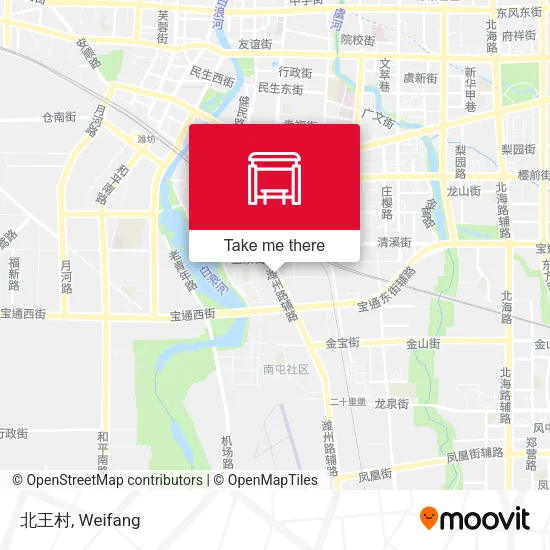 北王村 map