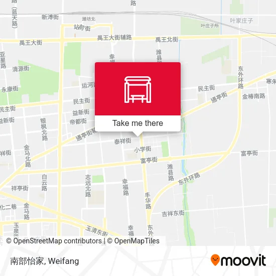 南部怡家 map