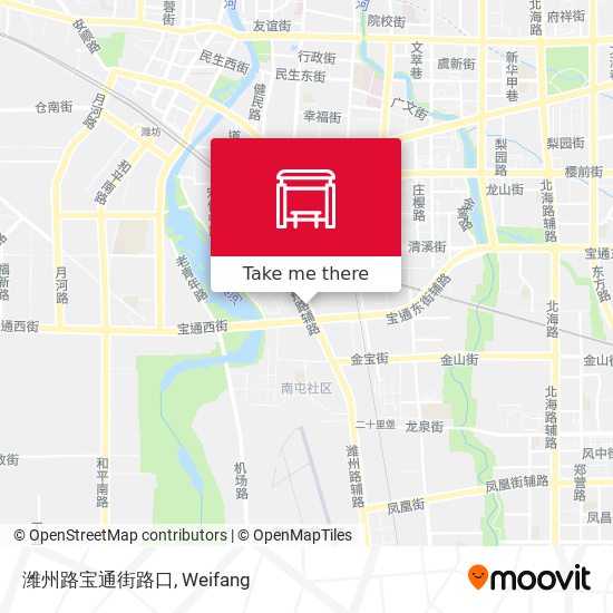 潍州路宝通街路口 map