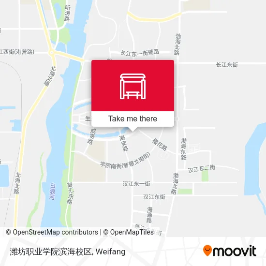 潍坊职业学院滨海校区 map