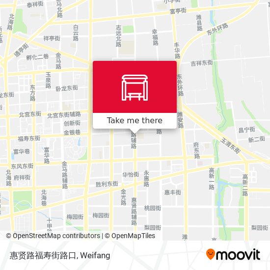 惠贤路福寿街路口 map