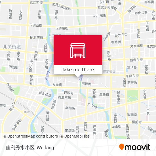 佳利秀水小区 map