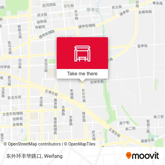 东外环丰华路口 map