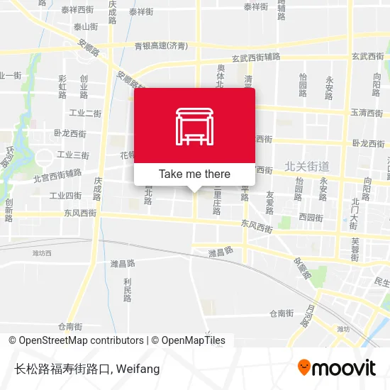 长松路福寿街路口 map