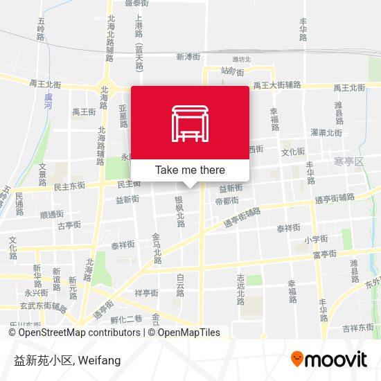 益新苑小区 map