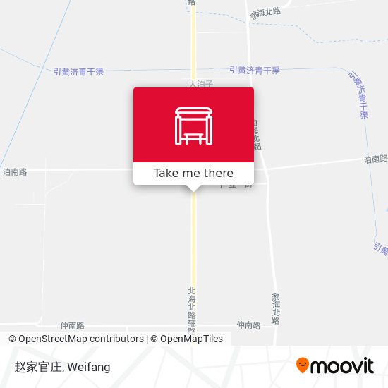 赵家官庄 map