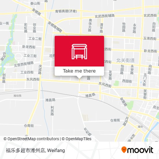 福乐多超市潍州店 map