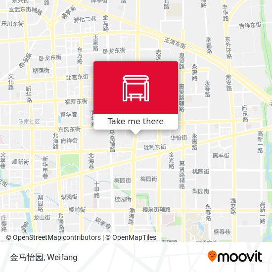 金马怡园 map
