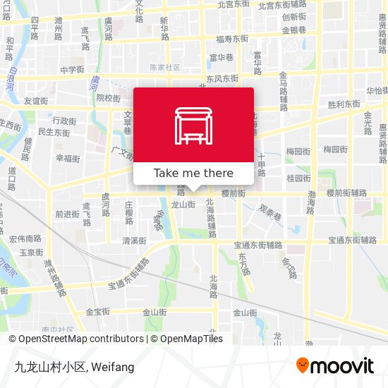 九龙山村小区 map