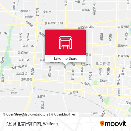 长松路北宫街路口南 map