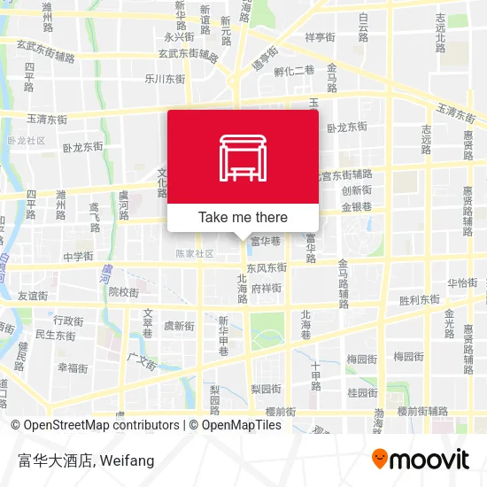 富华大酒店 map